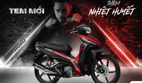 Honda giới thiệu bộ tem mới cho Wave RSX 2019