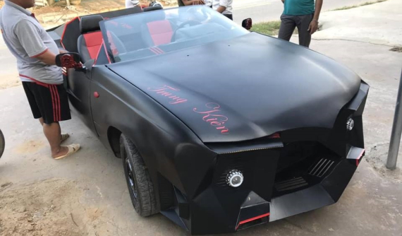 Từ xe Daewoo Cielo "đồng nát" 50 triệu đồng, chàng trai Hà Tĩnh đã cho ra đời bản độ xe mui trần độc đáo