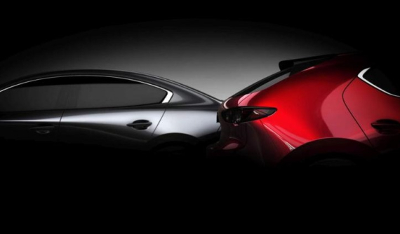 Mazda3 2019 lộ ảnh cả bản sedan và hatchback, sẽ ra mắt ở triển lãm Los Angeles 2018