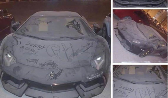 Lamborghini Aventador bị bỏ rơi và nằm phủ bụi, cư dân mạng thốt lên: "Người ăn không hết, người lần không ra"