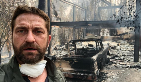 Chiếc Ford Bronco của sao phim "300" biến thành sắt vụn trong thảm họa cháy rừng tại California