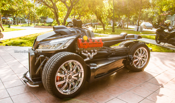 Mãn nhãn với "siêu xe" Lazareth Wazuma phiên bản Việt Nam độ lên từ Honda CBR1000RR