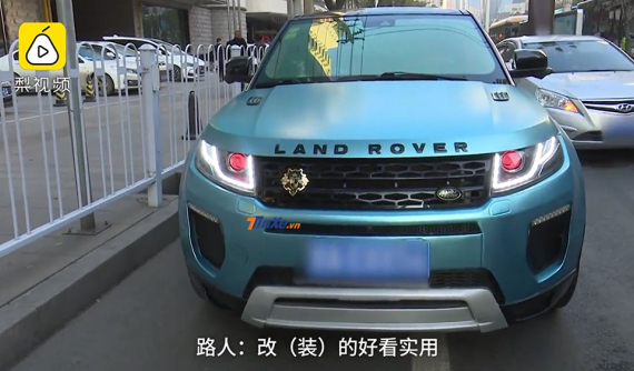 Chi gần 700 triệu đồng để độ Landwind X7 thành Range Rover Evoque, nam thanh niên bị cảnh sát "sờ gáy"