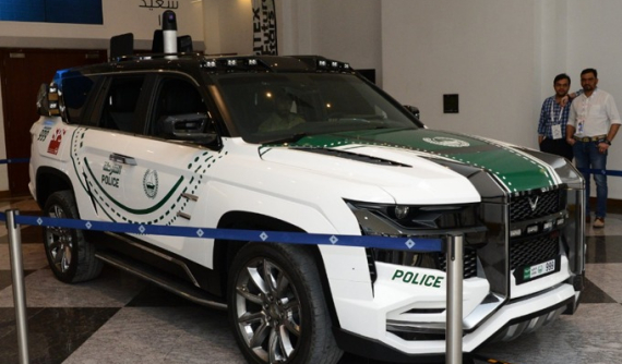 Giath - SUV tuần tra tân tiến nhất thế giới của cảnh sát Dubai