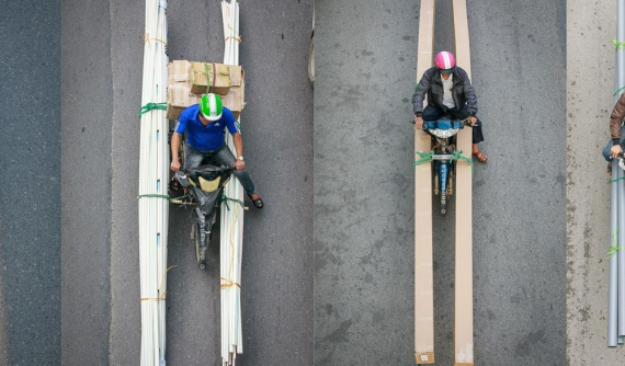 Giao thông Hà Nội lạ mà quen qua góc nhìn của nhiếp ảnh gia Phạm Thành Long