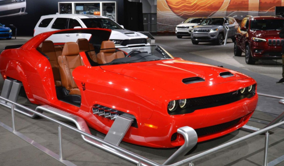 Dodge Challenger độ thành "xe trượt tuyết" với 797 mã lực là thứ ai cũng phải ao ước ở triển lãm Los Angeles