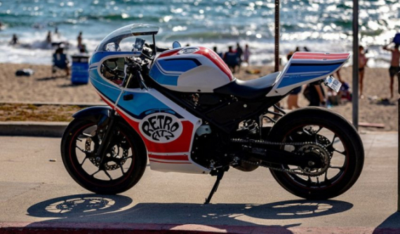 Ngắm ngía vẻ đẹp "khiêu gợi" của bản độ Retro từ Yamaha R25