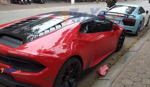 "Tóm gọn" Audi R8 V10 PLus và Lamborghini Huracan chuẩn bị tham dự lễ ăn hỏi của Cường "Đô-la" tại Lạng Sơn