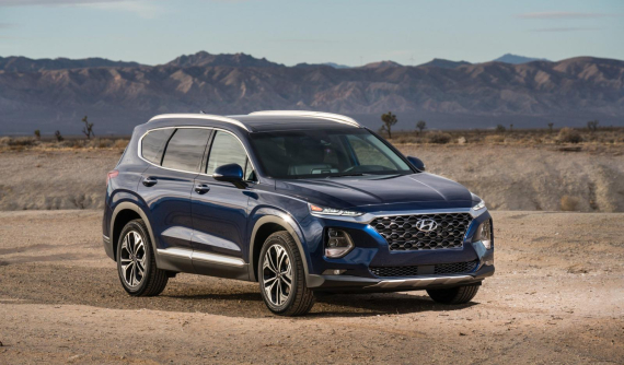 Hyundai Santa Fe 2019 có công nghệ mở cửa và khởi động bằng vân tay