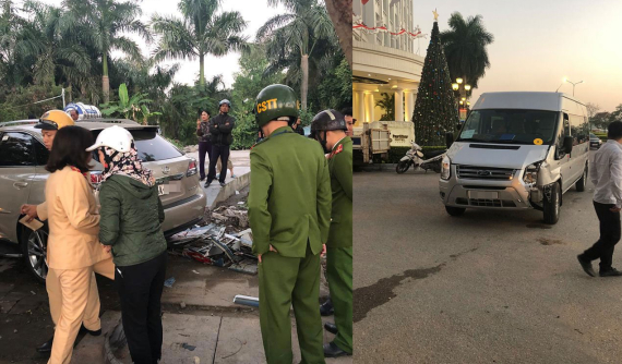 Hải Phòng: Nữ tài xế đi Lexus RX350 gây tai nạn liên hoàn khiến 2 người lái xe ôm bị thương