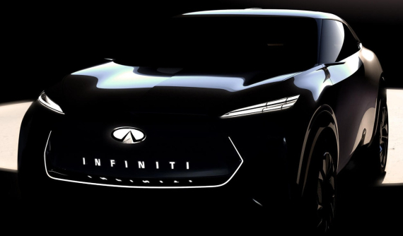 Infiniti úp mở hình ảnh mẫu SUV mới để cạnh tranh Tesla Model X