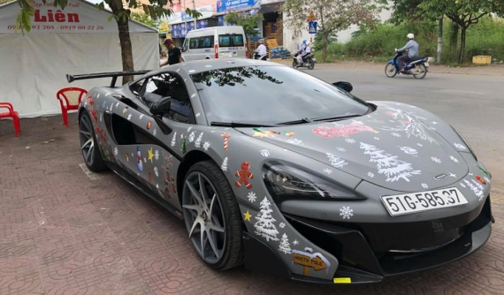 "Công tử" Bạc Liêu tậu siêu xe McLaren 570S độ độc nhất vô nhị tại Việt Nam