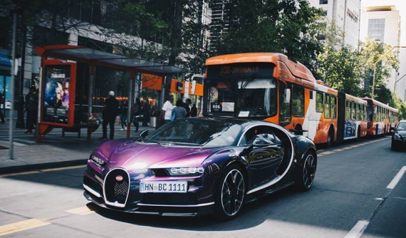 Bugatti Chiron của đại gia Chile này sẽ dành cho những ai yêu mến màu tím chung thuỷ