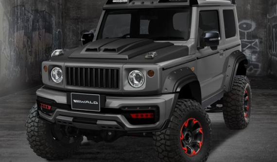 Suzuki Jimny 2019 bớt dễ thương với phiên bản độ Black Bison Edition