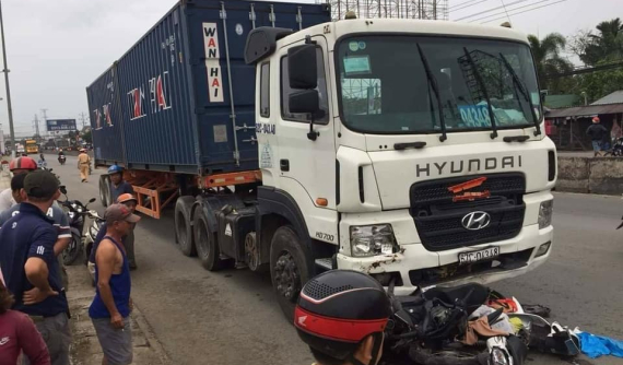 Tài xế lái xe container trong vụ tai nạn kinh hoàng ở Long An dương tính với Heroin và có nồng độ cồn cao