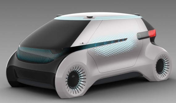 Hyundai Mobis ra mắt mẫu xe tương lai có hệ thống ánh sáng giao tiếp được với người đi bộ