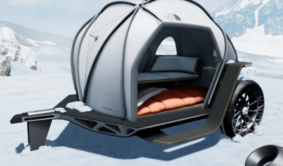 Công ty con Designworks của BMW và The North Face hé lộ về một mẫu xe cắm trại siêu nhẹ