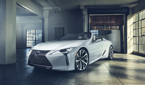 Diện kiến xe mui trần "sang chảnh" Lexus LC Convertible được nhiều người mong chờ
