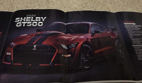 Siêu cơ bắp Ford Mustang Shelby GT500 2020 rò rỉ hình ảnh và thông số khiến nhiều fan thèm thuồng