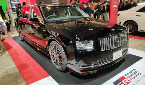 Cận cảnh chiếc "Rolls-Royce Nhật Bản" màu đen độc nhất vô nhị