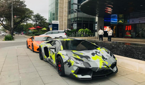Lamborghini Aventador LP700-4 độ "khủng" lần đầu tiên được chủ nhân cho về quê nhà Đà Nẵng