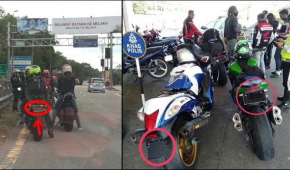 Giới biker Singapore giấu biển số tránh camera phạt nguội gây thất thoát 550 tỷ đồng cho chính phủ