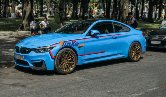 "Soi kỹ" BMW M4 F82 mang gói độ "khủng" của biker có tiếng tại Sài thành
