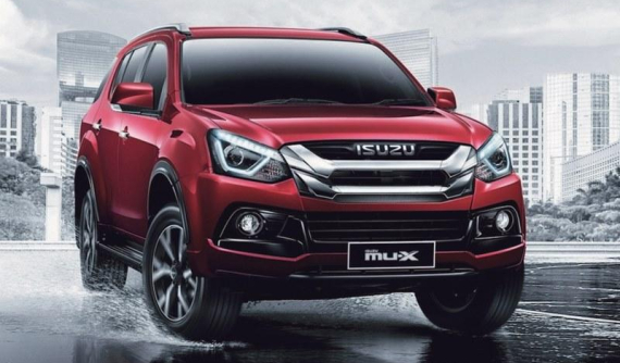 Isuzu MU-X 2019 được bổ sung phiên bản Onyx với thiết kế mới