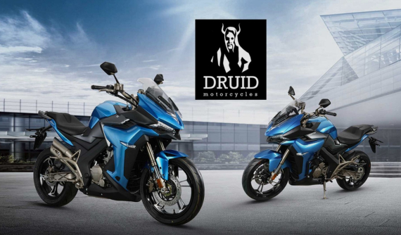Druid Sorcerer - Xe Sport Touring điện tích hợp trí thông minh nhân tạo