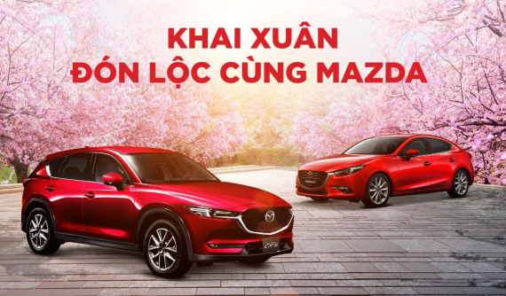 Mazda Việt Nam khai xuân với chương trình khuyến mãi giảm giá một loạt mẫu xe