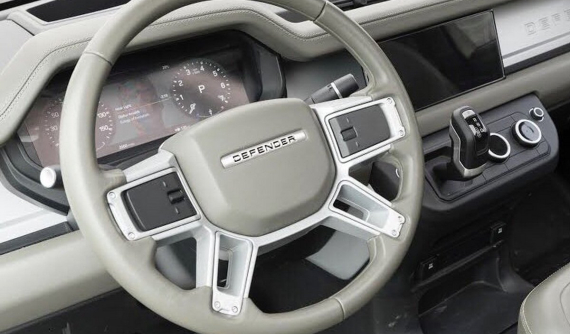 Land Rover Defender 2020 bị rò rỉ nội thất với hàng ghế trước 3 chỗ ngồi