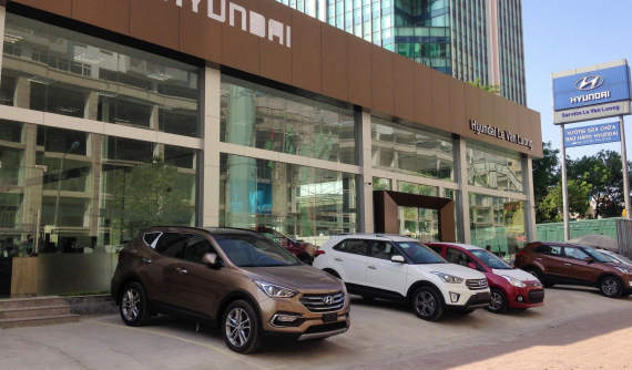 Điểm bán hàng “đội lốt” đại lý Hyundai chính hãng vẫn ngang nhiên hoạt động