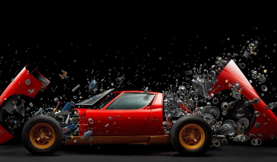 Bức ảnh chiếc Lamborghini Miura SV 1972 "tan rã" này sẽ khiến bạn rớt hàm vì ấn tượng