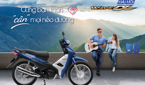 Xe máy Honda bán chạy, tăng trưởng nhẹ trong tháng 1