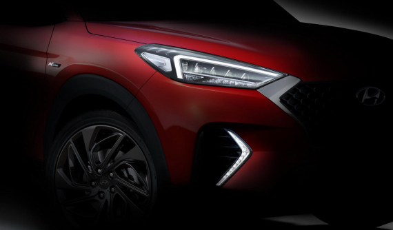 Hyundai bất ngờ tung ra "ảnh nóng" của Tucson N Line 2019