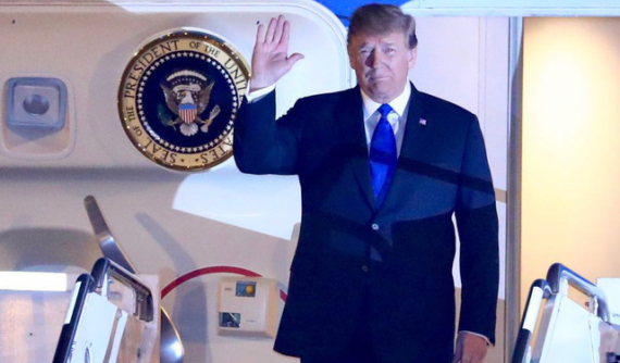 Tổng thống Mỹ Donald Trump đã đến Hà Nội và về khách sạn Marriott