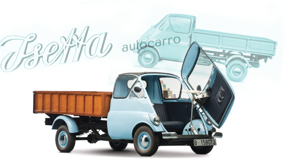 Iso Autocarro - Mẫu bán tải tí hon có thể chở 500 kg mà hiếm người biết đến