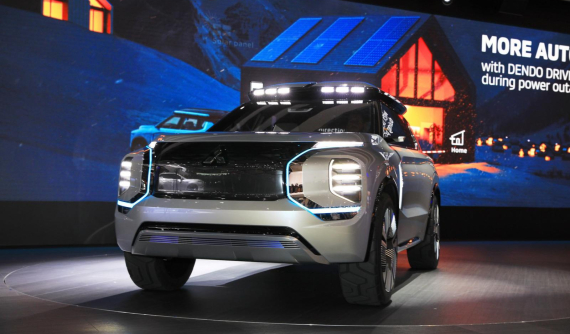 Cận cảnh xe SUV Mitsubishi Engelberg Concept với thiết kế như Outlander đến từ tương lai