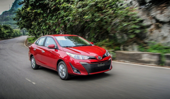 Toyota Vios sụt giảm doanh số trầm trọng trong tháng 2/2019, bị Hyundai Accent bỏ xa