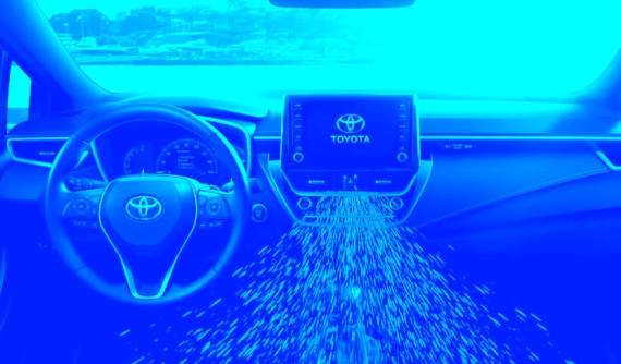 Ô tô Toyota tương lai sẽ có công nghệ xịt hơi cay chống trộm