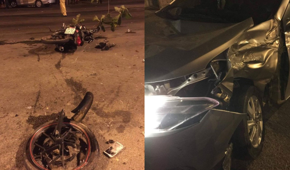 Đồng Nai: Điều khiển xe côn tay Suzuki Raider 150 đâm vào ô tô, nam thanh niên tử vong