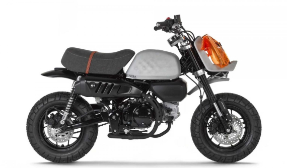 Diện kiến "xe khỉ" Honda Monkey với gói độ bằng công nghệ in 3D đầu tiên trên thế giới