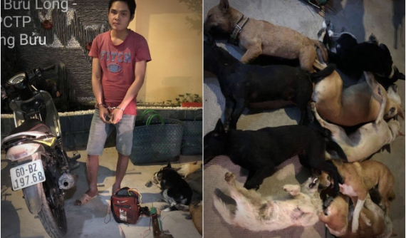 Trộm chó "cưỡi" Yamaha Exciter bị "tóm gọn" tại Biên Hòa