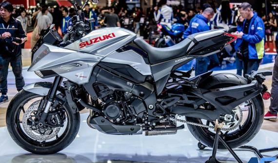Cận cảnh Suzuki Katana vừa ra mắt tại triển lãm Bangkok