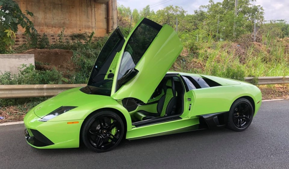 Siêu xe Lamborghini Murcielago LP640 màu xanh cốm từng rao bán 9,8 tỷ đồng đã có chủ mới