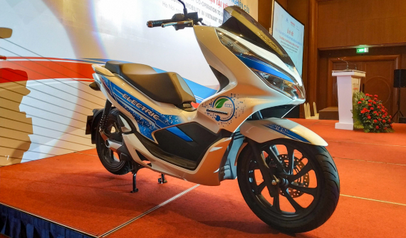 Honda PCX Electric trang bị động cơ điện bất ngờ xuất hiện tại Việt Nam