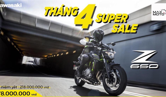 Tiếp tục chương trình "siêu giảm giá", 2 mẫu xe Kawasaki tiếp theo được Maxmoto giảm đến 40 triệu đồng