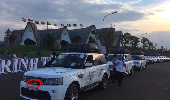 Để tham dự Hành trình từ trái tim 2019, dàn xe Range Rover của Trung Nguyên được độ thêm "bảo bối" này
