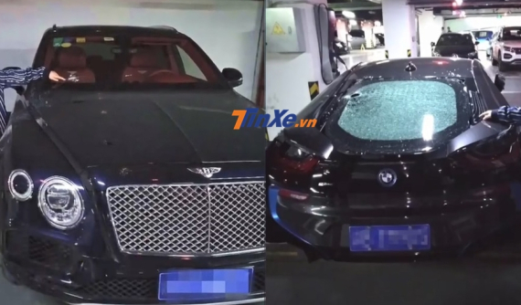 Cô gái đập phá siêu xe Ferrari, Rolls Royce, Bentley chỉ để bắt bạn trai xuất đầu lộ diện