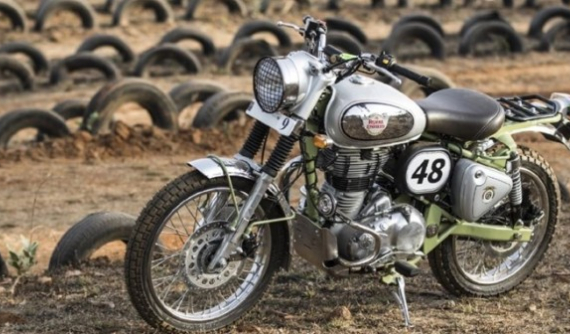 Royal Enfield Bullet 500 Trail trình làng với ngoại hình dã chiến